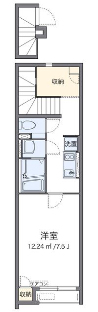 クレイノエスポワール 間取り図