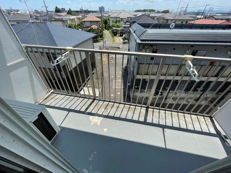 レオパレスロイヤル　ミヤケ バルコニー