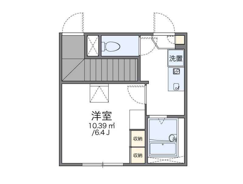 leopalace Nakamura Sơ đồ nhà