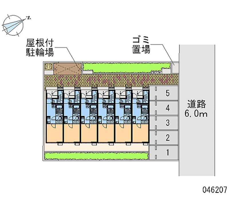 46207 Monthly parking lot