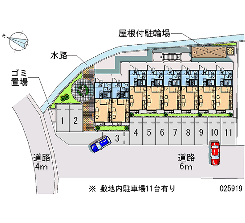 レオパレス湯ノ尻 月極駐車場