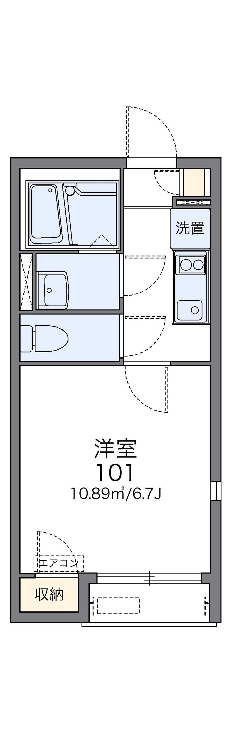 レオネクスト尾長の里Ⅱ 間取図