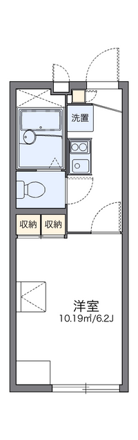 レオパレスリオン 間取り図