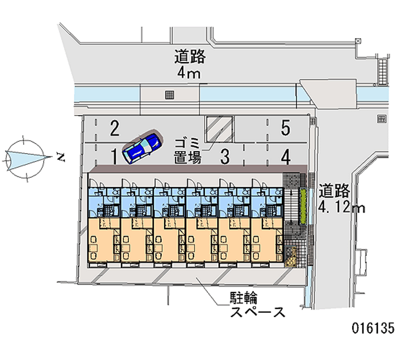 レオパレス大内 月極駐車場