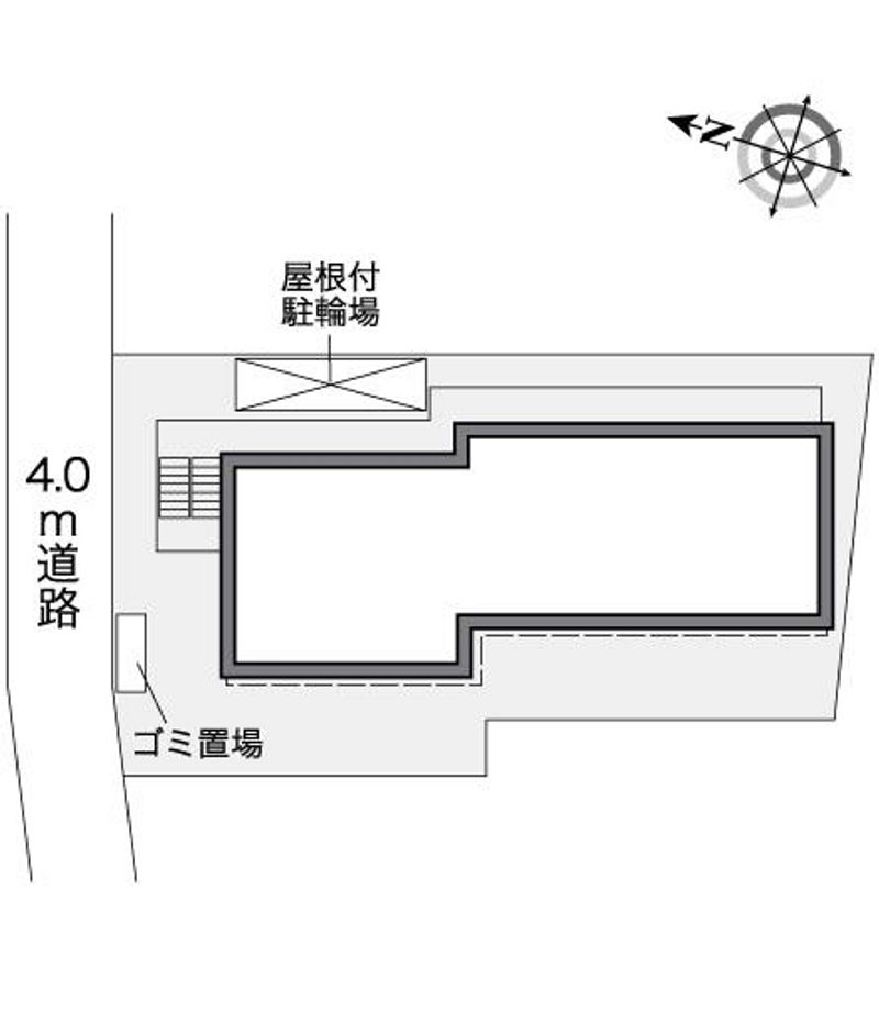 レオパレスグランデⅢ 配置図