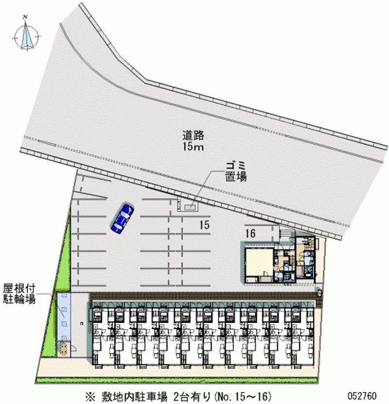 レオネクスト東津田Ⅱ 月極駐車場