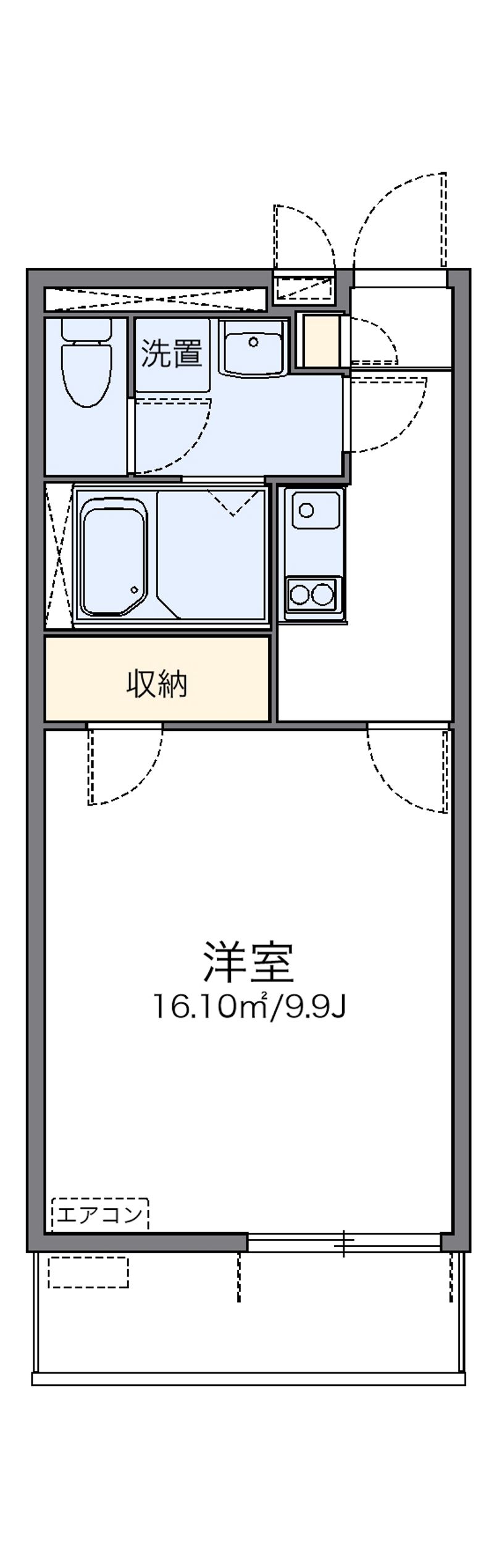 レオネクスト菜の花 間取図