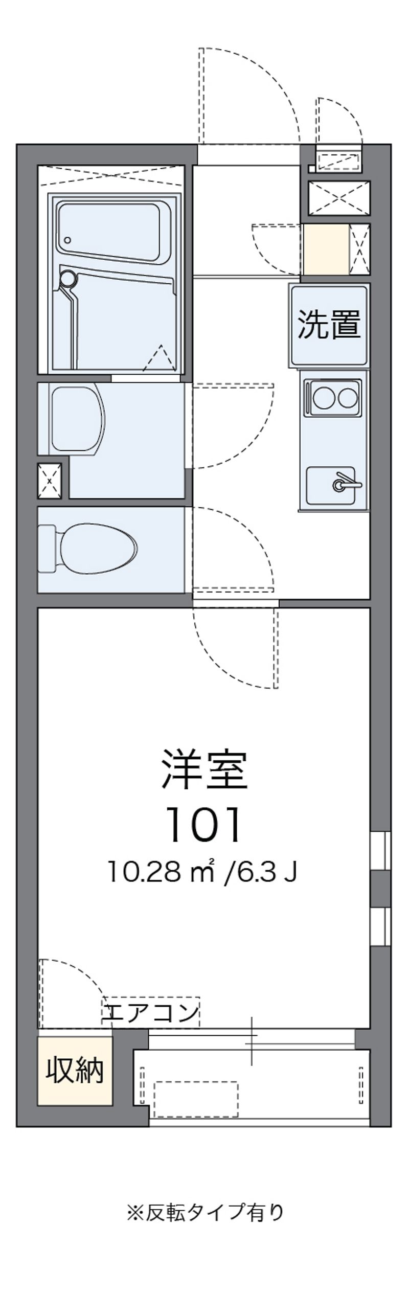 クレイノときの杜 間取図