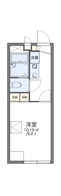 レオパレスシーブリーズ 間取り図