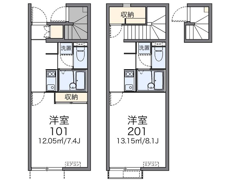 レオネクストデルニエドミール 間取図