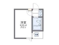 レオパレス中台第２ 間取り図