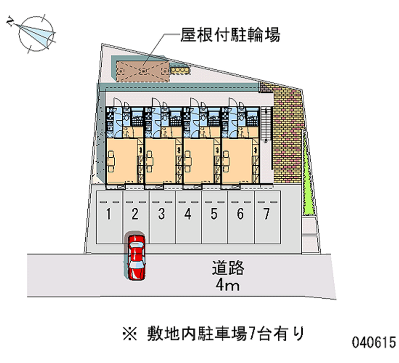 40615 Monthly parking lot