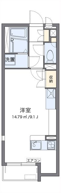 ミランダラ　リヴィエールⅡ 間取り図