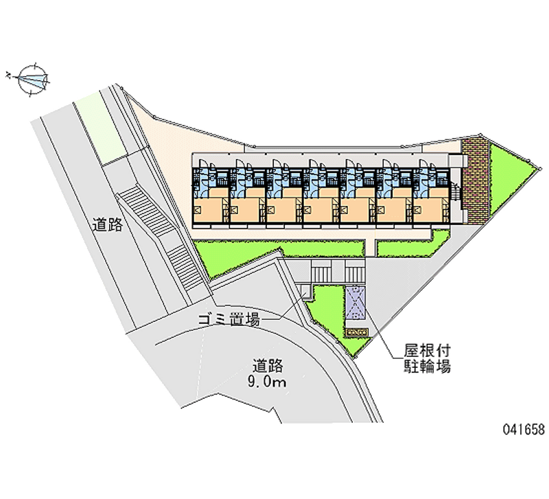 レオパレスＫＯＭＵＧＩ 区画図