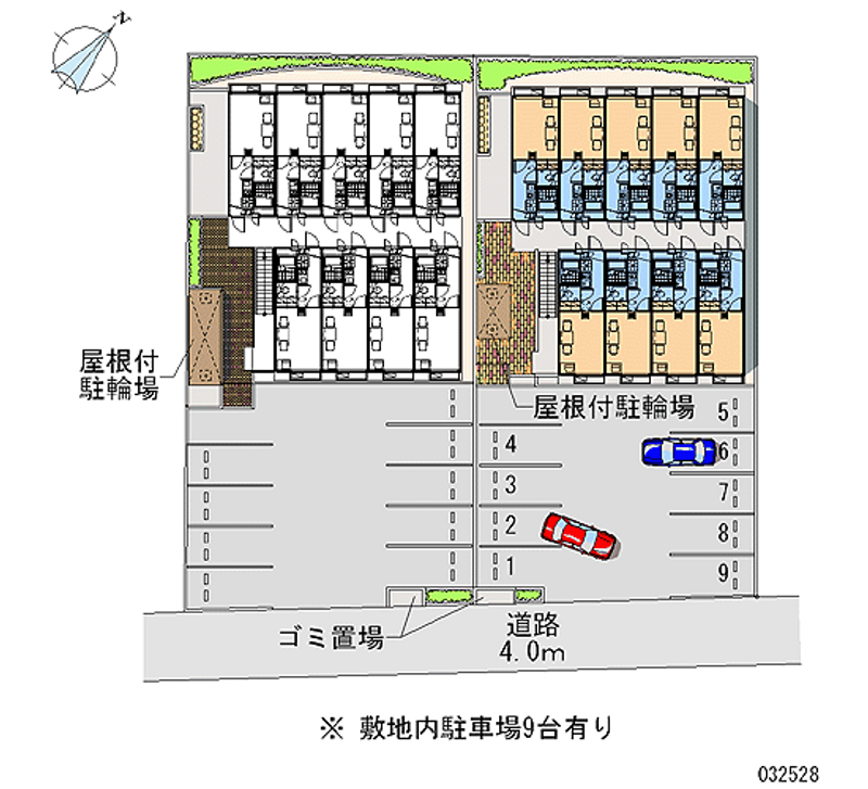 32528 Monthly parking lot