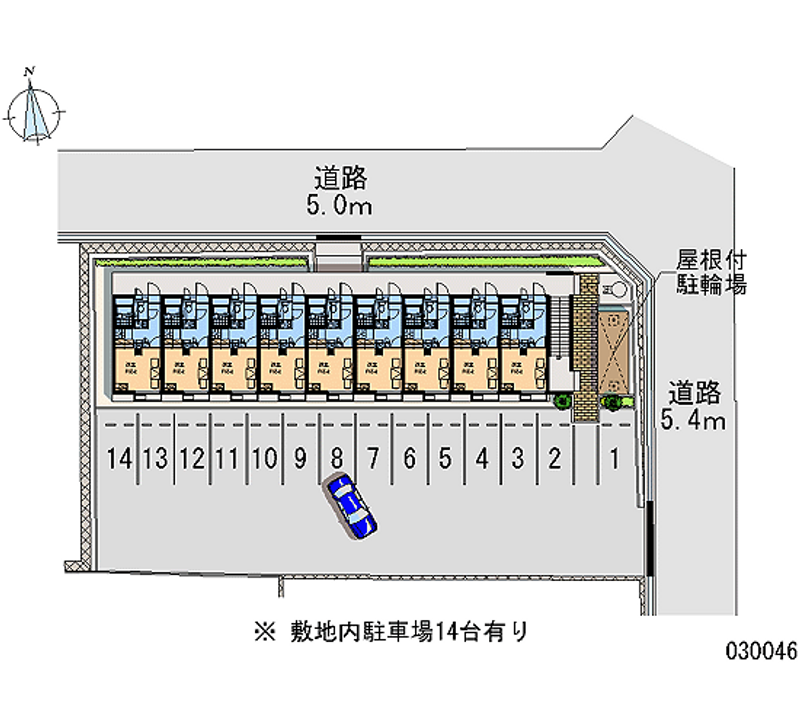 30046 Monthly parking lot