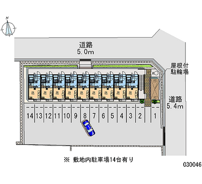 30046 Monthly parking lot