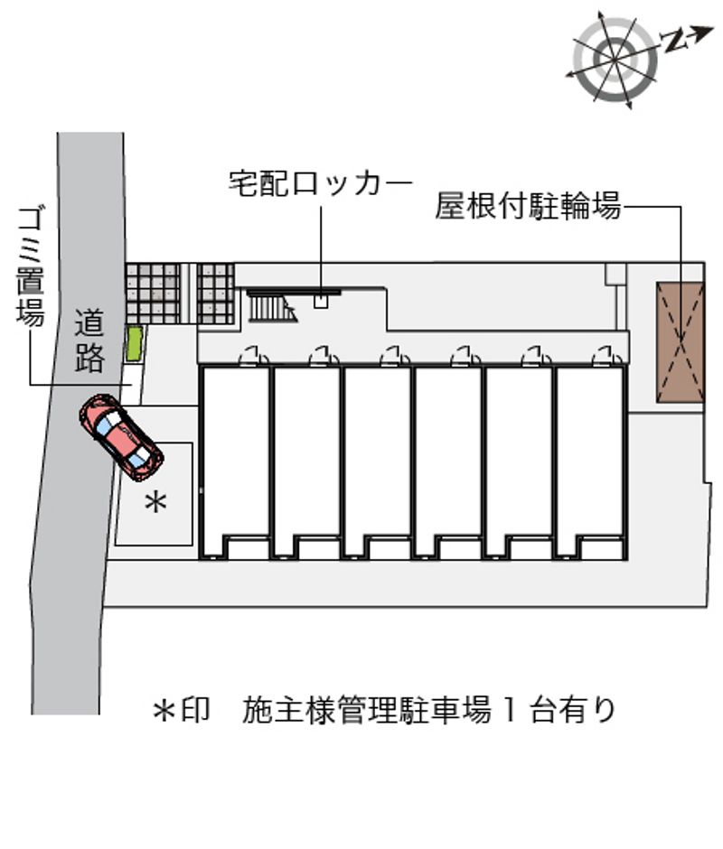 レオネクスト台町 配置図