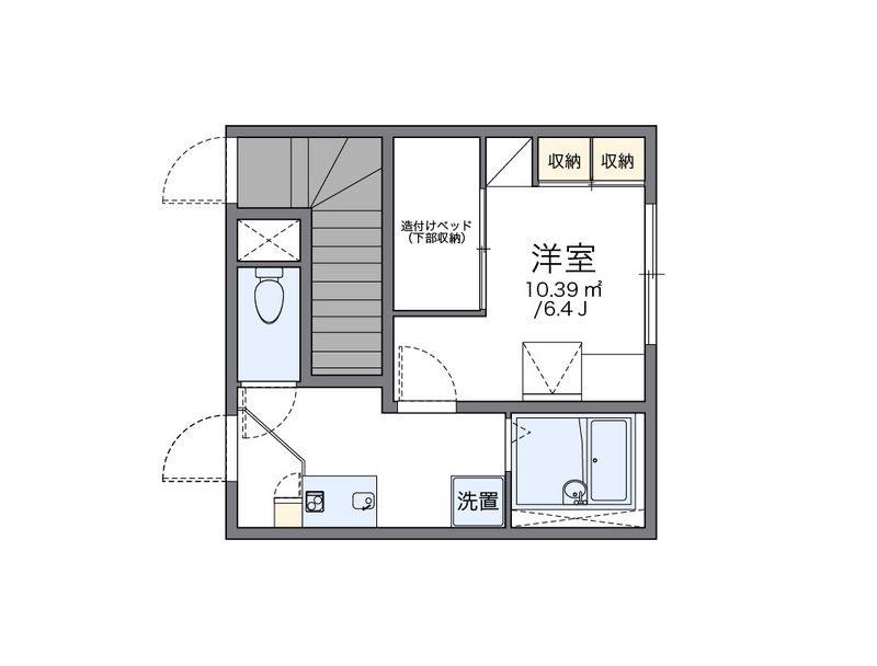 レオパレス大森 間取り