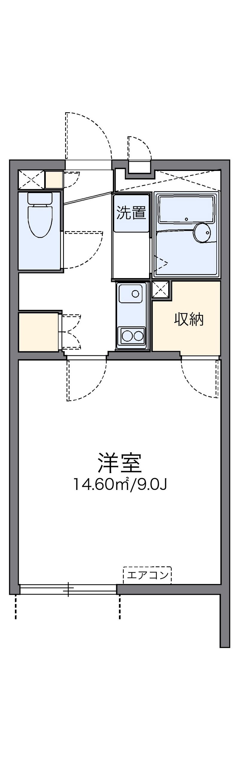 レオネクストかのう 間取り