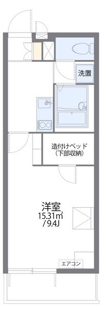 レオパレスＮＹＯＩ　Ⅲ 間取り図