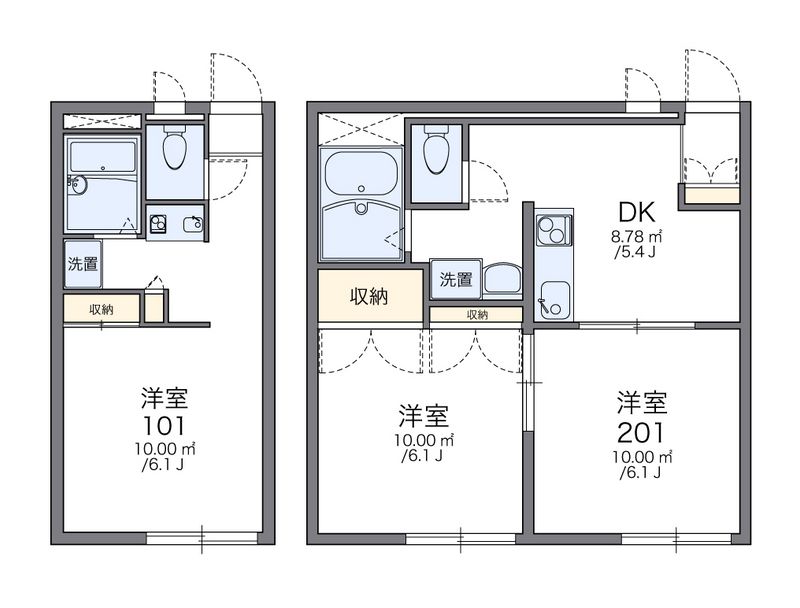 レオパレスマ・メゾン 間取図