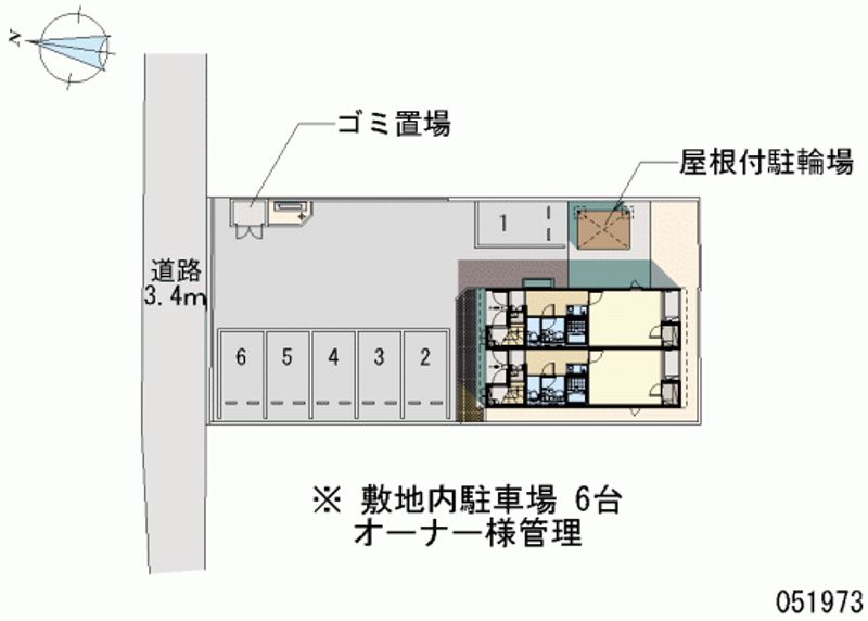 レオネクストフォレスト　コート 区画図