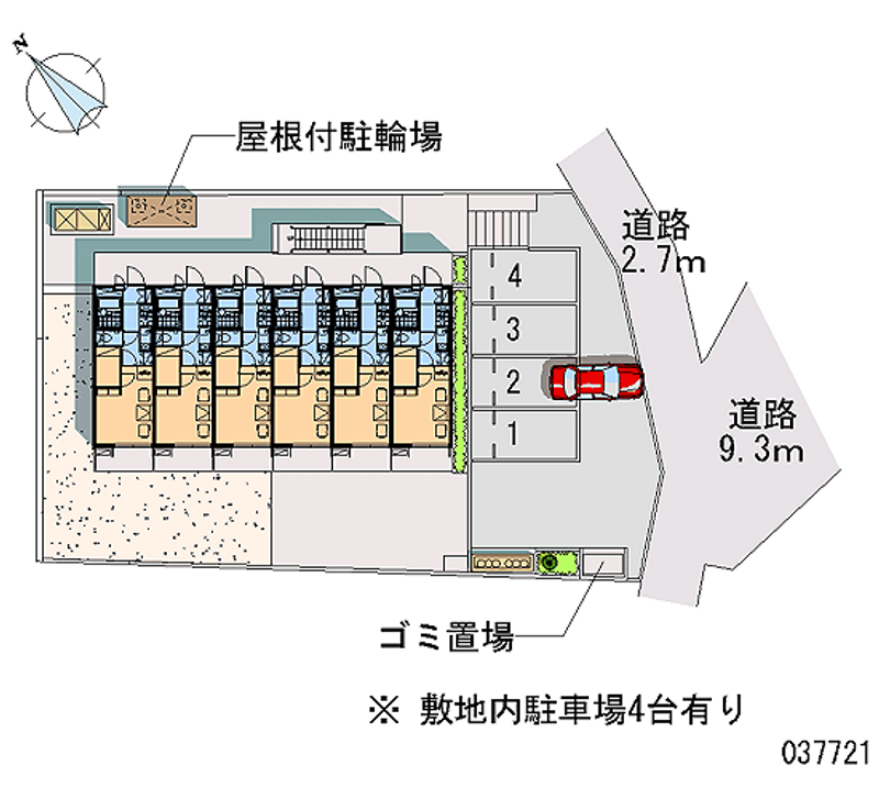 37721 Monthly parking lot