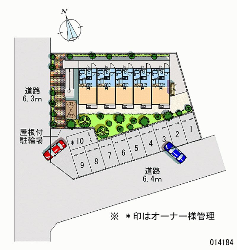 レオパレスＧＥＮＢＡ 月極駐車場