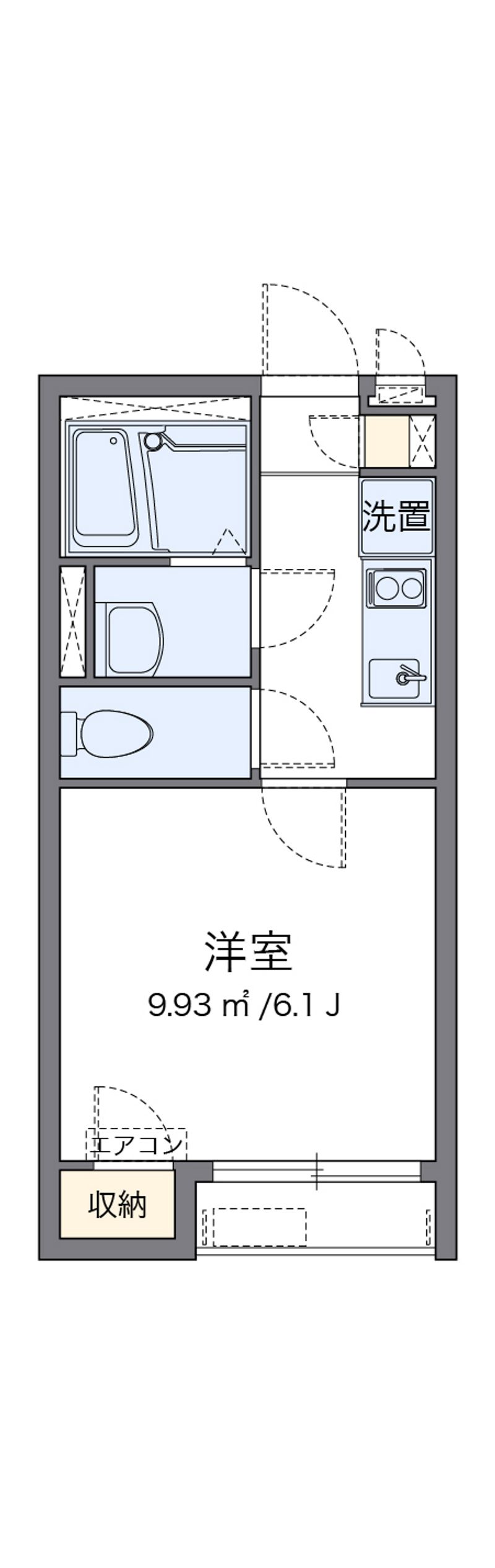 クレイノカトレア 間取図