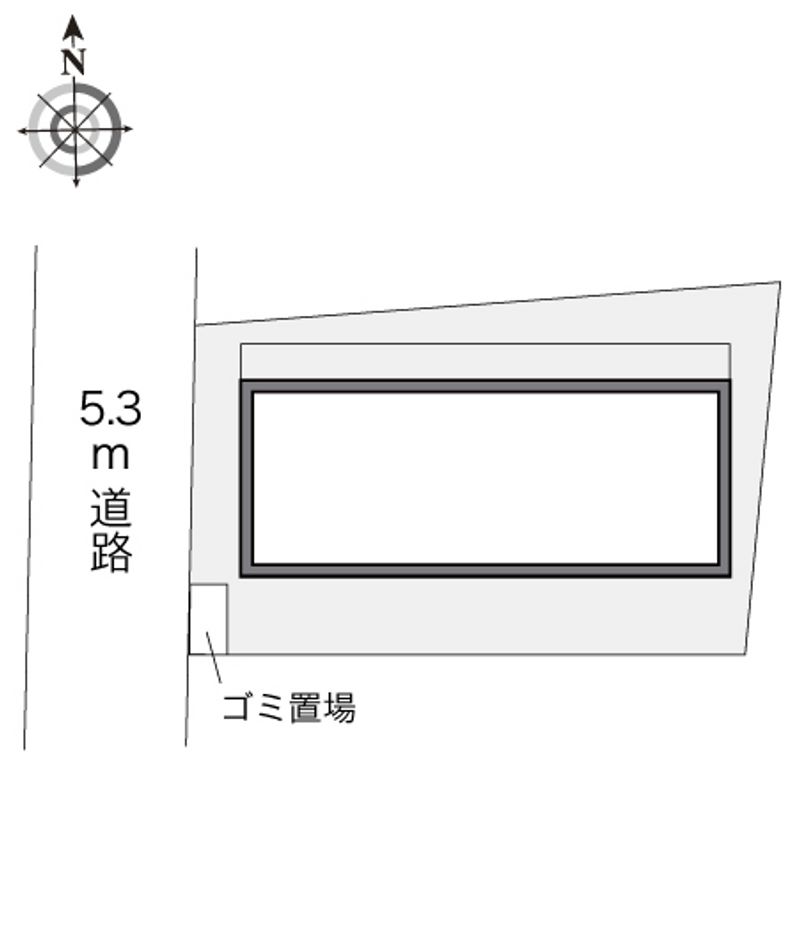 レオパレスローズ 配置図