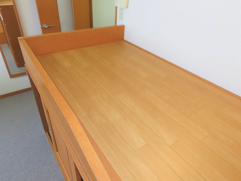 レオパレスつきのき 寝室