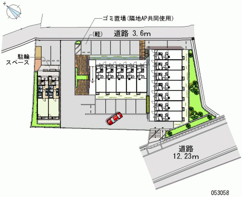 レオネクスト和泉アベニールⅡ 区画図