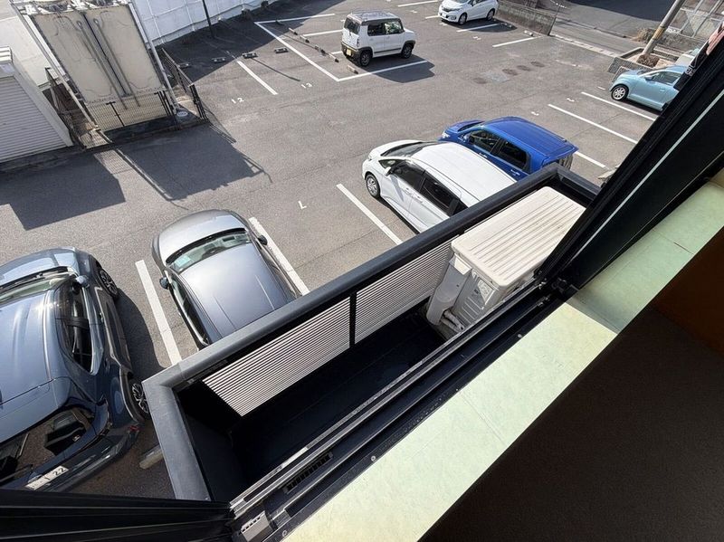 レオパレスＲ２５０岡山東 バルコニー