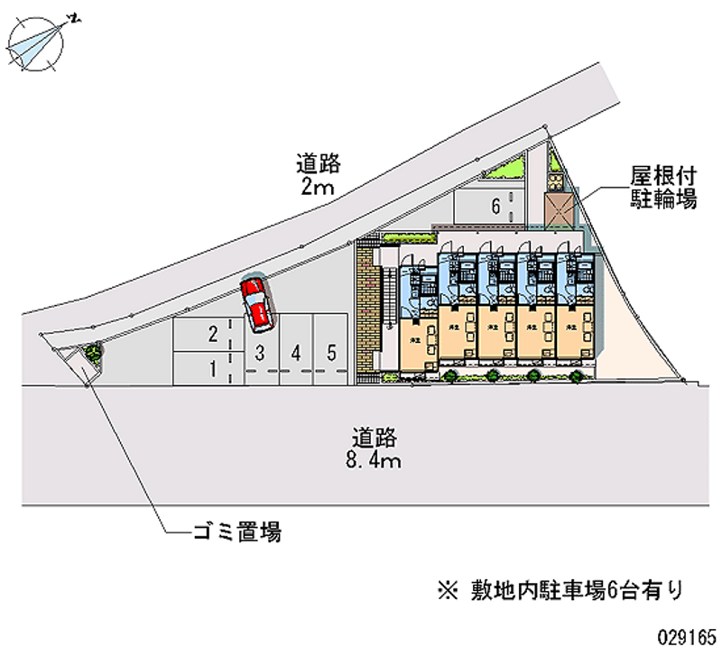 レオパレスＹＵＲＩＭＡ２１未来 月極駐車場