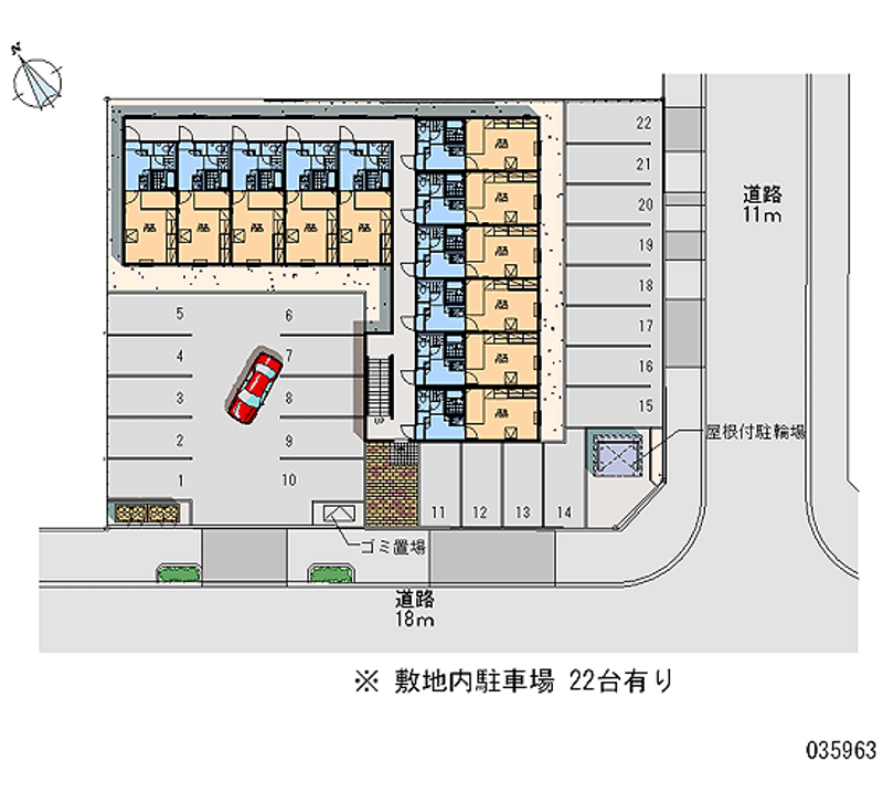 35963 Monthly parking lot