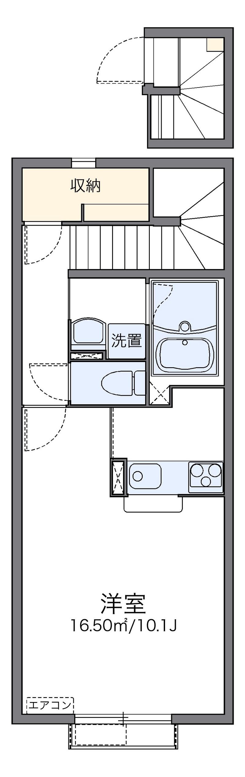 レオネクストビューハイツ 間取図
