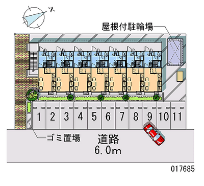 17685 Monthly parking lot