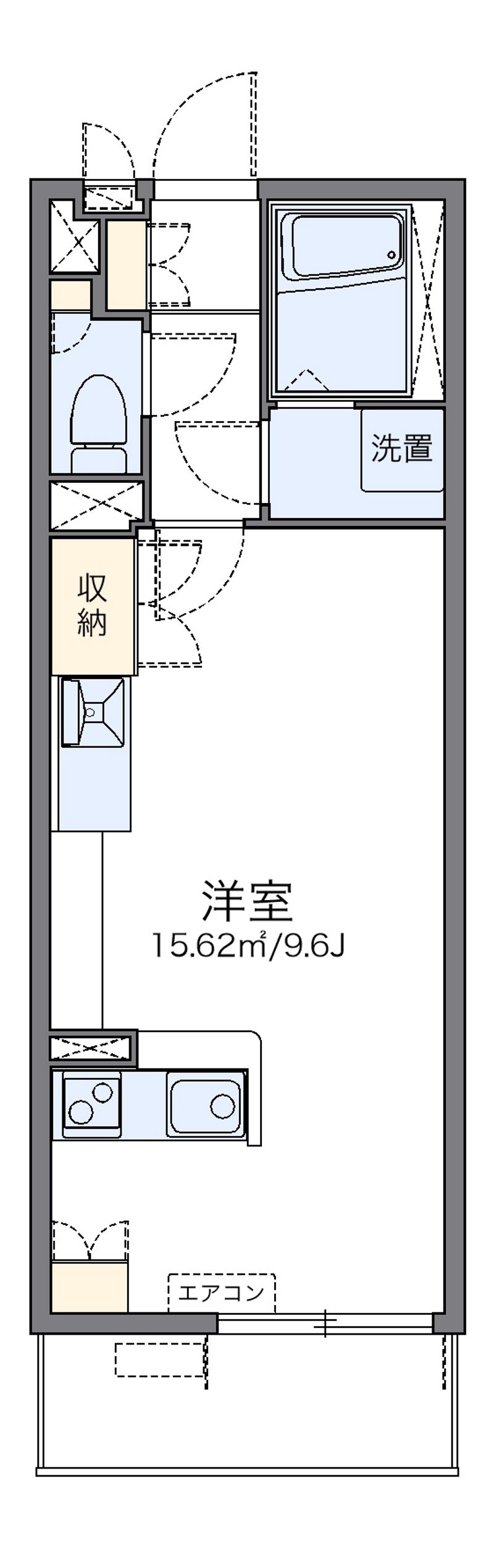 レオネクスト森 間取図