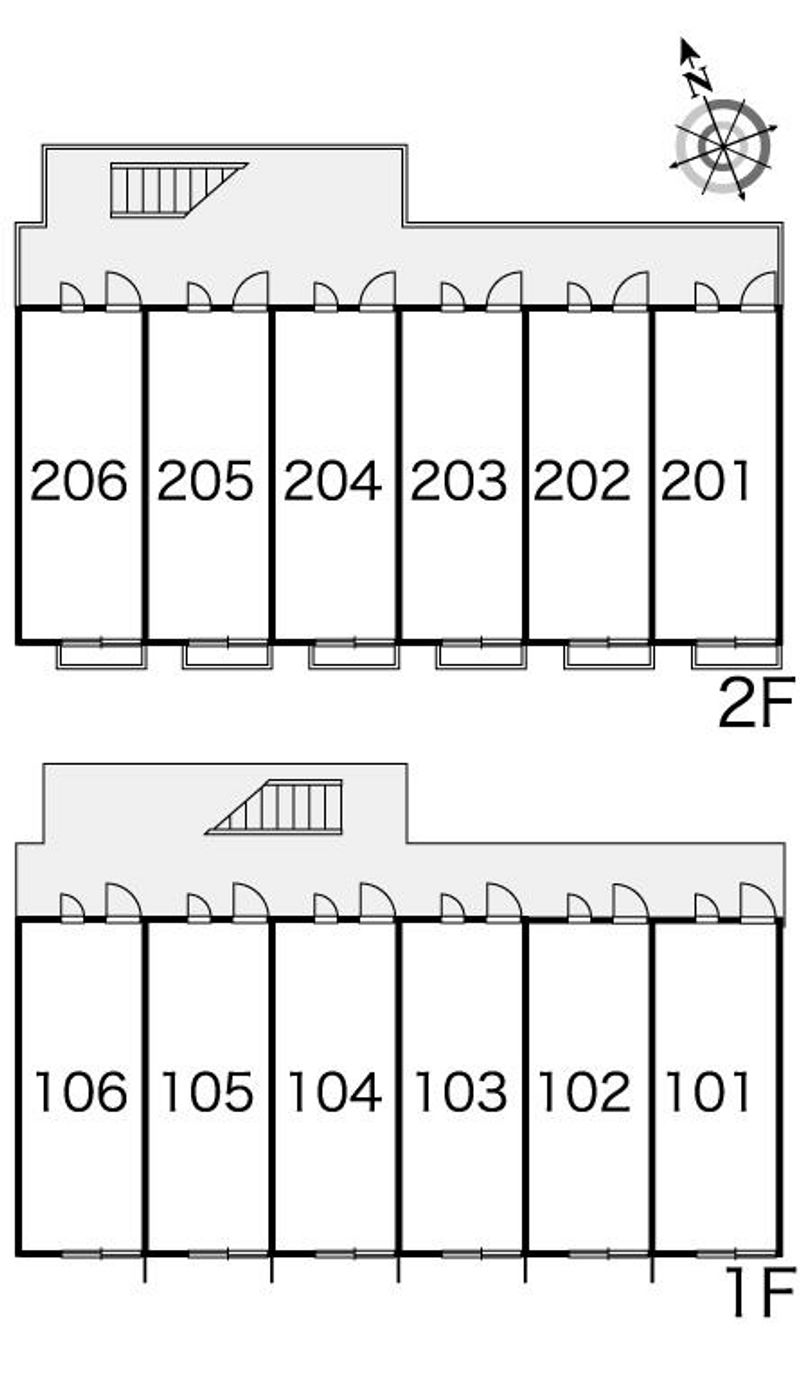 レオパレスＹＮ 間取配置図