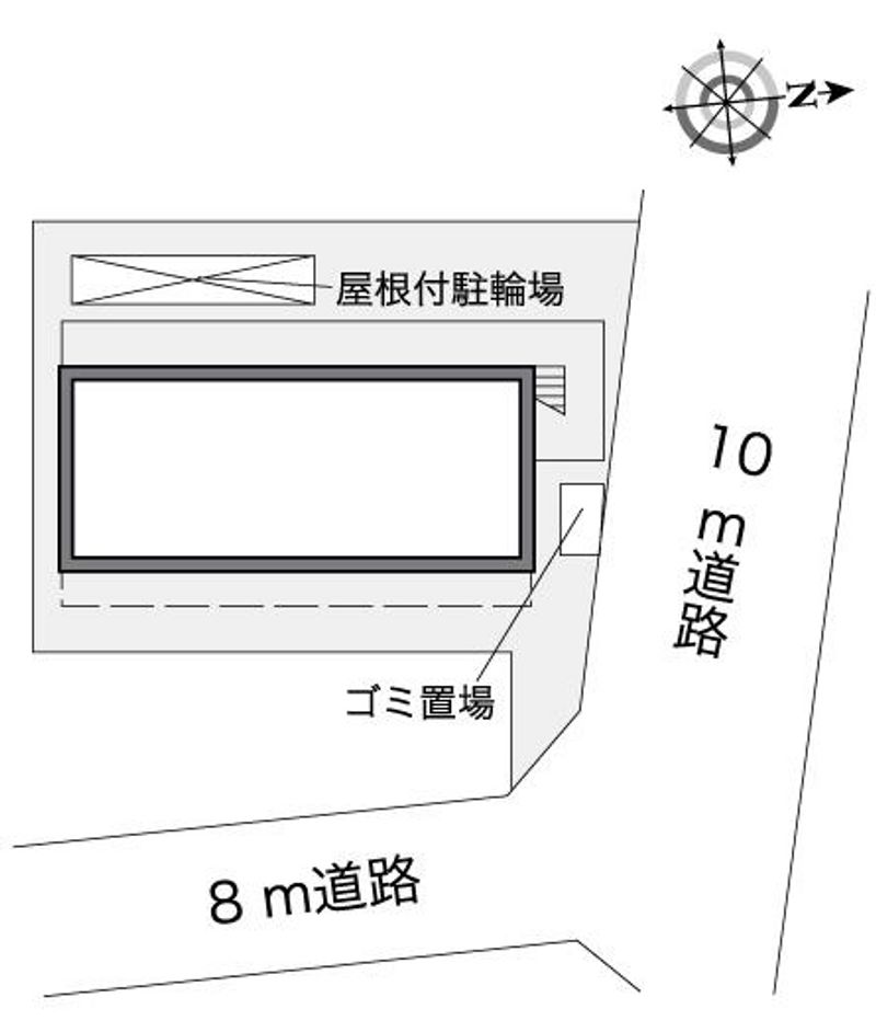 レオパレスコングラツィア石川台 配置図