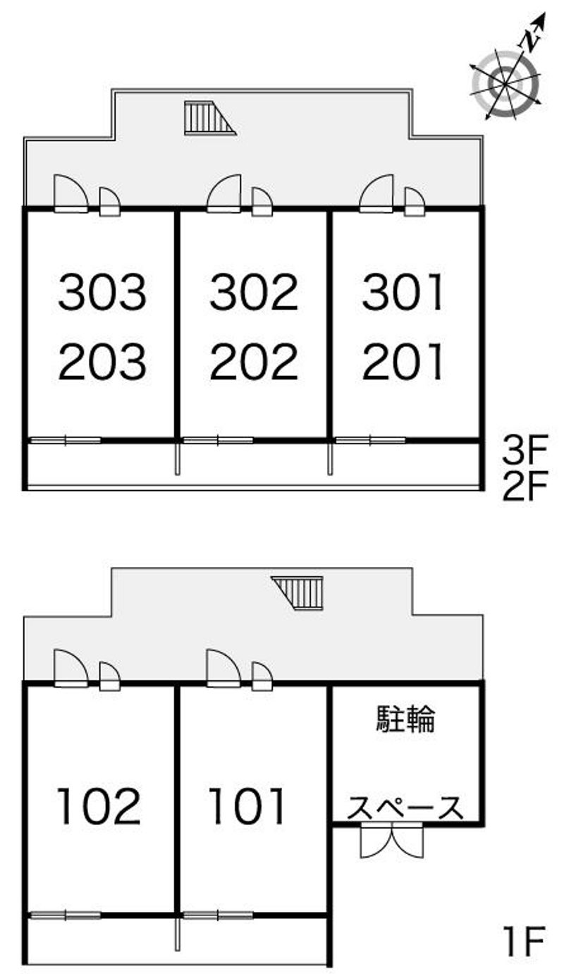 leopalace JIZO 户型布局图