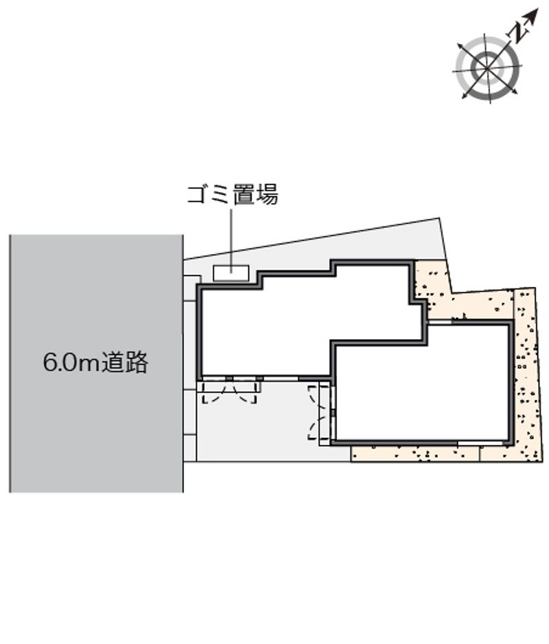 クレイノクレセント 配置図
