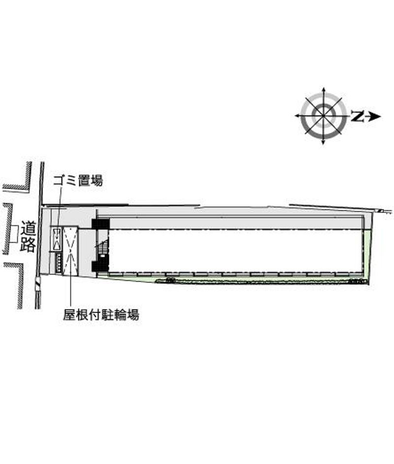 レオパレス南天 配置図