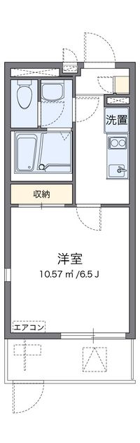 レオネクストアンビエントⅡ 間取り図