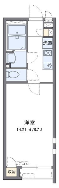 クレイノフィークス 間取り図