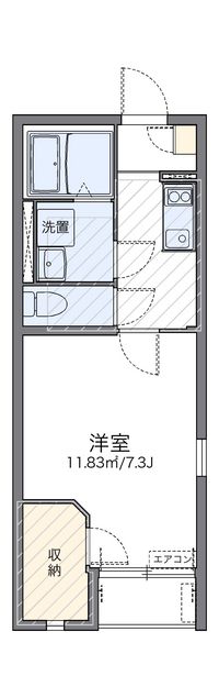 レオネクストやなぎ荘　第三 間取り図