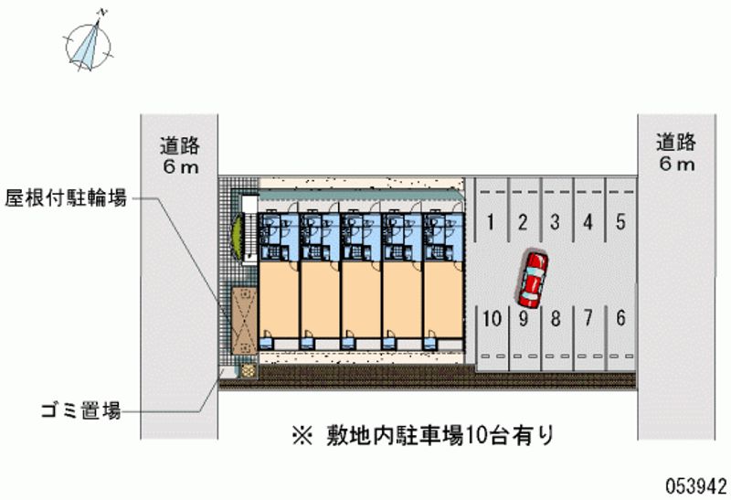 レオネクストウイングＡ 月極駐車場