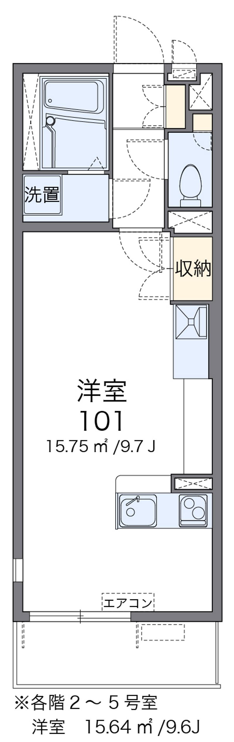 ミランダマリアライト 間取図