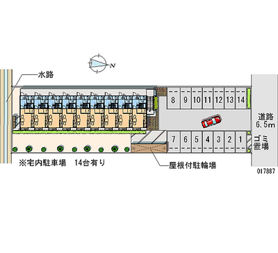 17887 Monthly parking lot